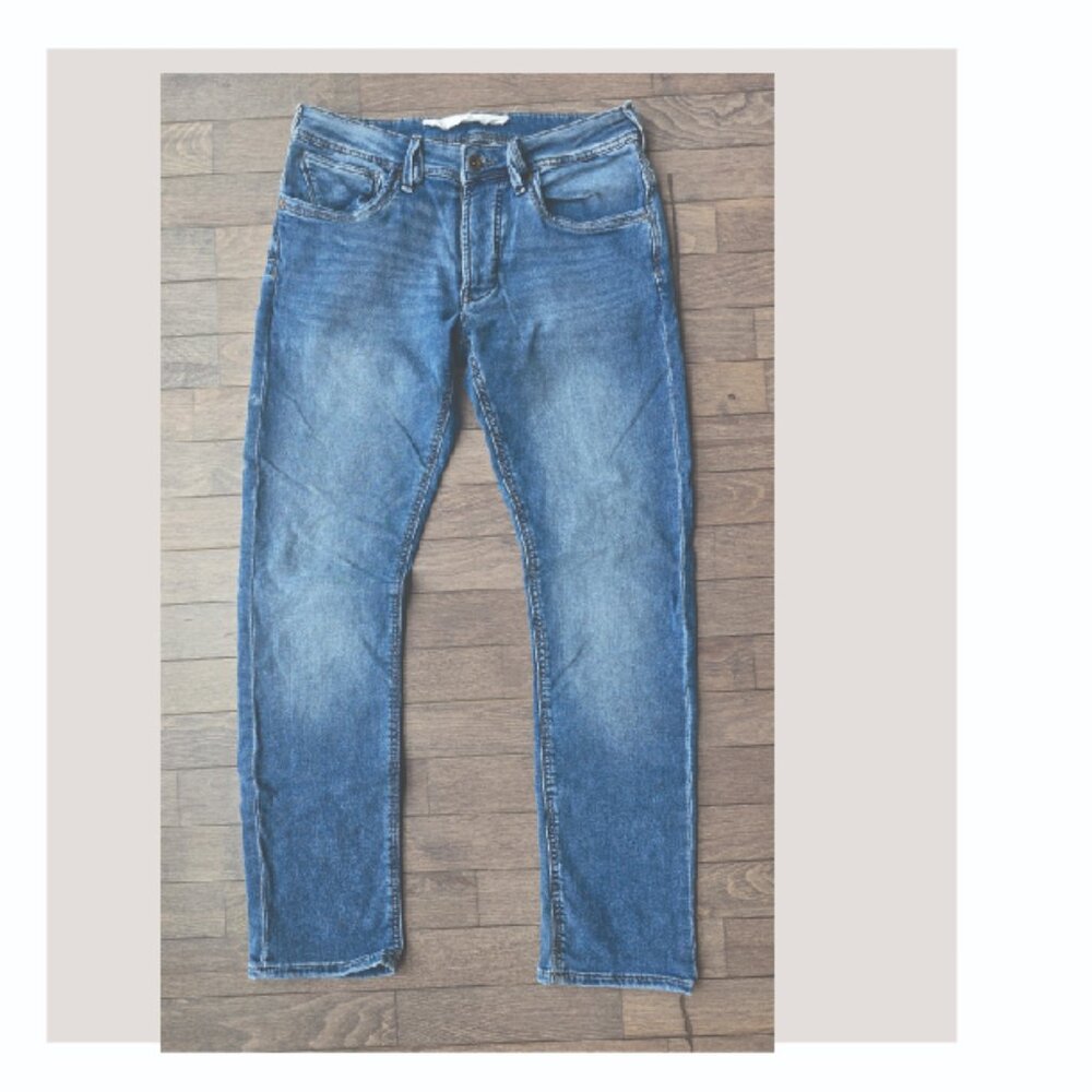 Mens Washed Stretch Parasuco Jeans Size 32 in waist